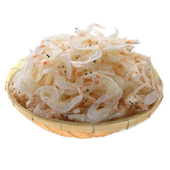 晒淡干大虾皮东海无盐虾皮虾米糯海米水晶 1斤装 舟山淡干虾皮【图片