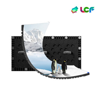 联诚发户外P2.5全彩led软模组led柔性显示屏高清led异形屏led飘带屏led柱子屏室外led软屏单元板(320*160MM)