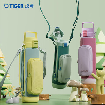虎牌（TIGER）保温保冷杯户外便携直饮盖水杯MTT-B80C-GM薄荷绿800ml