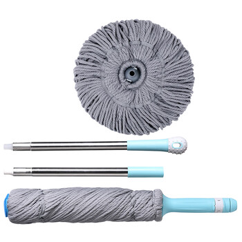 美丽雅拧水拖把40cm杆长125cm2拖头旋转免手洗吸水家用老式懒人地拖墩布 美丽雅拧水拖把40cm杆长125cm2拖头旋转免手洗吸水家用老式懒人地拖墩布