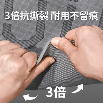 李宁（LI-NING）跳绳减震垫圆形专业家用防滑室内瑜伽专用隔音地垫子6mm