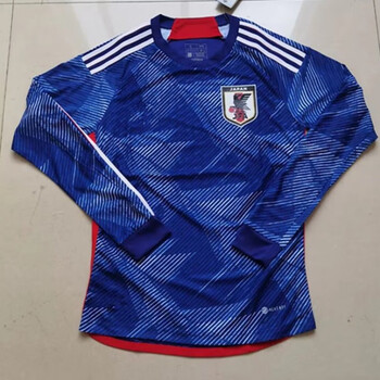 擎冬2022日本主场长袖球员版球衣国家队训练服修身10号大空翼足球服