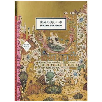 现货英文原版 Beautiful Book Designs中世纪至今世界美丽的花纹图案