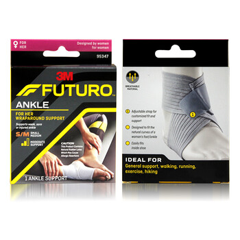3M运动护踝透气踝关节扭伤防护训练关节扭伤护脚踝固定护具 单只装 3M运动护踝透气踝关节扭伤防护训练关节扭伤护脚踝固定护具 单只装