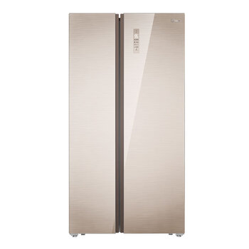 变频对开门电冰箱 智能控湿 一级能效 bcd-612wkgpzm星耀灰