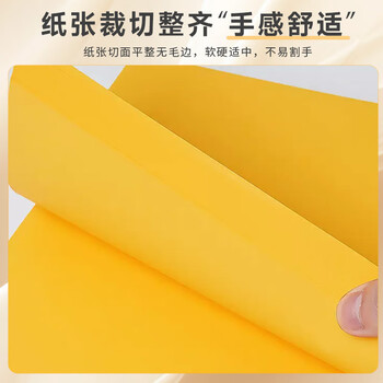 天章 （TANGO）A4 80g金黄色复印纸 彩色打印纸 儿童幼儿园软卡纸 学生手工DIY折纸剪纸彩纸 非硬卡纸  100张/包