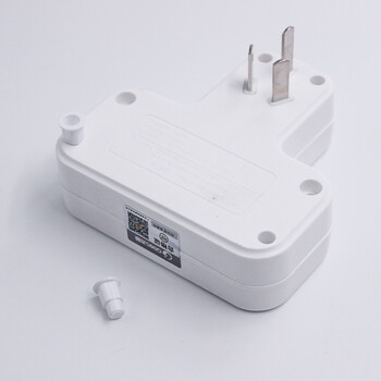 吉顺 10a转16a排插座大功率转换器空调热水器一转二电源扩展转换插头4000W（10安插头转16安+10安）