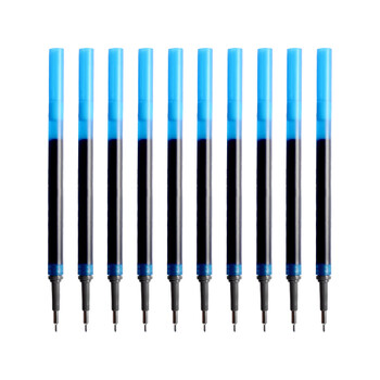 派通（Pentel ）0.5mm速干中性笔彩色替芯笔芯（适用于BLN75TL）XLRN5TL 蓝色10支装