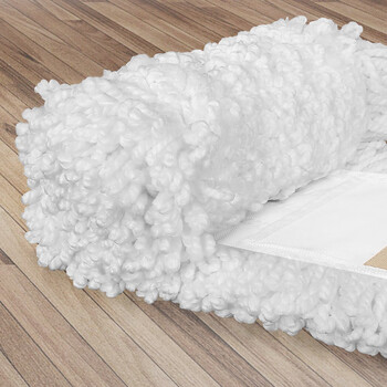 百家好世 大号平拖专用拖布头吸水懒人拖把配布墩布 1块装 百家好世 大号平拖专用拖布头吸水懒人拖把配布墩布 1块装