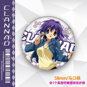 CLANNAD 藤林椋　缶バッジ CLANNAD 藤林椋 缶バッジ