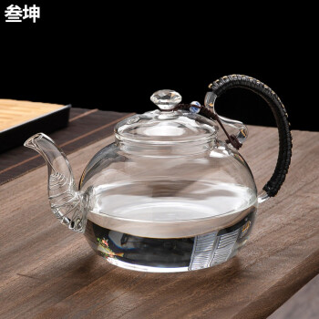 加厚玻璃燒水茶壺煮茶器煮茶壺大容量泡茶壺養生壺電陶爐燒水壺茶具