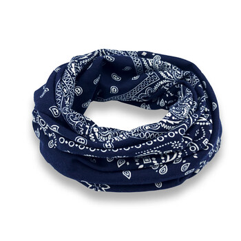 虔生缘chansunrun日系复古围巾腰果花男潮流个性嘻哈百搭头巾护颈围巾