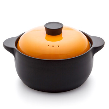 陶瓷炖锅小砂锅煲汤砂锅家用煲汤锅耐高温明火燃气 2.5l即2500