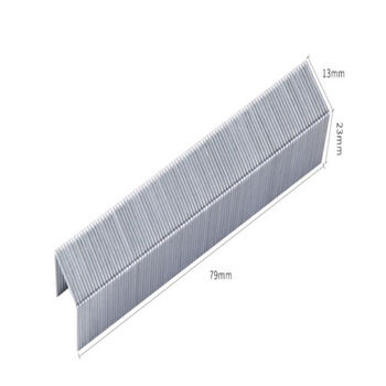 得力（deli） 0014 办公用品(210页订书针)订书钉加厚 厚层订书针 23/23   1000枚/盒 5盒装