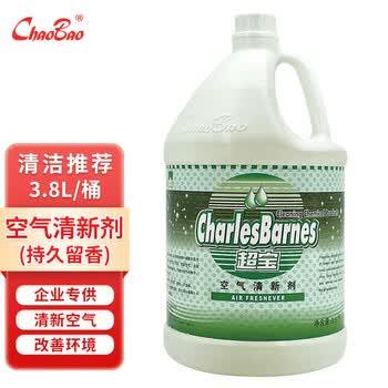 超宝（CHAOBAO）DFF016 空气清新剂 酒店机场车站喷香机补充液 3.8L*1瓶