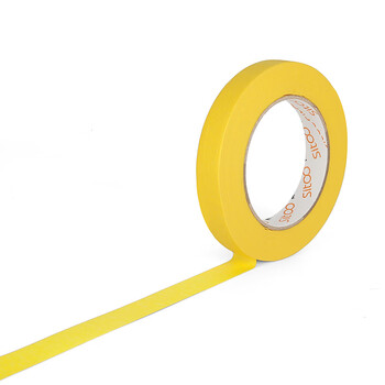 斯图（sitoo）5S桌面定位标识胶带黄色无痕美纹纸标记定置线白板表格划线警示贴线条6S物品定位4d厨房管理胶带