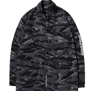 李宁li-ning ajdn181-1 篮球系列 男 外套 标准黑迷彩 s