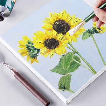 中盛画材(transon)水粉笔画笔套装 6支猪鬃丙烯油画水彩颜料专用排笔 绘画手绘墙绘毛笔工具美术生单号套装美术写生 中盛画材(transon)水粉笔画笔套装 6支猪鬃丙烯油画水彩颜料专用排笔 绘画手绘墙绘毛笔工具美术生单号套装美术写生