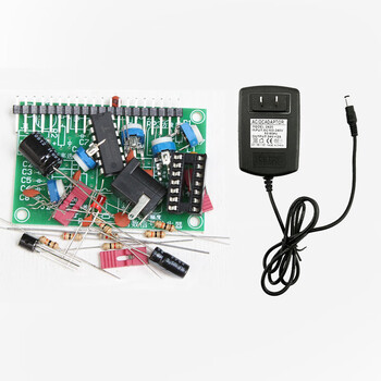 伍陆电子 ICL8038函数信号发生器套件多路波形矩形波正弦波方波TJ-56-160 套件+24V电源适配器 伍陆电子 ICL8038函数信号发生器套件多路波形矩形波正弦波方波TJ-56-160 套件+24V电源适配器