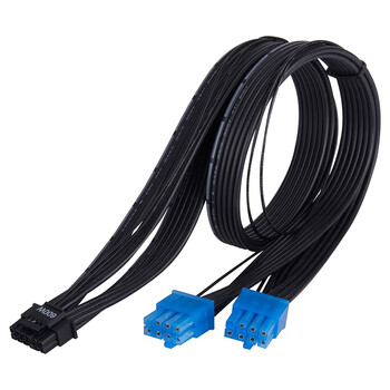 银昕（SilverStone）PP14-PCIE RTX40系显卡线（PCIE 5.0/12+4 pin 12VHPWR/支持银欣二代电源）
