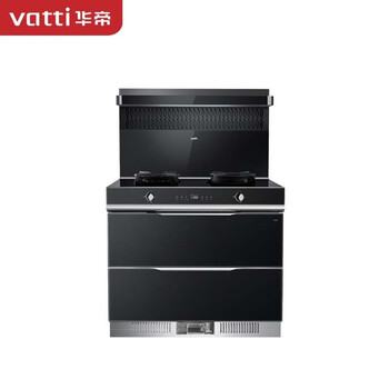 华帝（VATTI）集成灶消毒款一体 500Pa大风压强排 聚能+宽频鸳鸯燃气灶  PG06天然气（非零售商品）