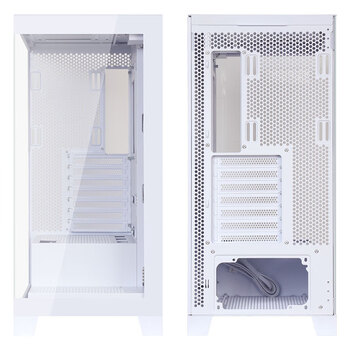 先马(SAMA)元境界白色ATX海景房机箱 顶部可拆卸水冷架/双360水冷位/双面玻璃/双U3+Type-C/支持背插式主板 先马(SAMA)元境界白色ATX海景房机箱 顶部可拆卸水冷架/双360水冷位/双面玻璃/双U3+Type-C/支持背插式主板