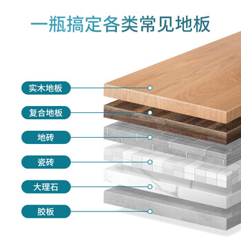 斧头牌（AXE）地板清洁剂2L 尤加利清香  瓷砖实木地板通用