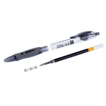 晨光(M&G)文具GP1008/0.5mm按动中性笔按压式商务办公签字笔水笔考试刷题走珠笔 黑色 12支/盒 1盒装