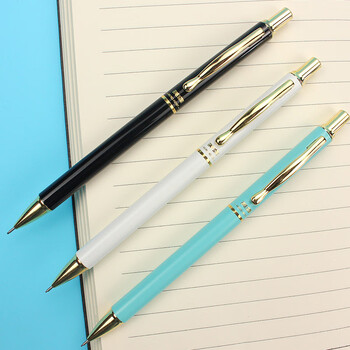 英雄（HERO）自动铅笔学生漫画手绘书写带橡皮头活动自动铅笔 蓝色 0.5mm