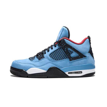 air jordan 4篮球鞋实战气垫运动鞋男鞋女鞋高帮板鞋高颜值 aj4冰蓝