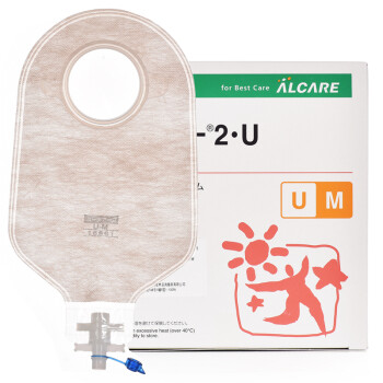 爱乐康二件式尿路造口袋16661小便袋U-M（不含底板） 10个/盒