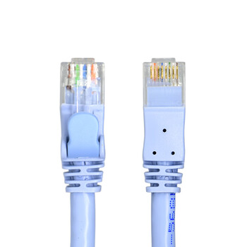 酷比客（L-CUBIC）LCLN6ARRBU-0.3M 高速超六类网络跳线万兆网线 0.3米