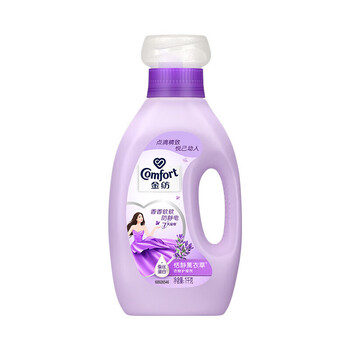 金纺衣物温和护衣柔顺剂 薰衣草瓶装1KG+金纺柔顺剂400G*5 6斤装