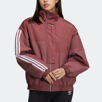 阿迪达斯 (adidas) 三叶草女装bold jacket防风舒适保暖棉服he6588 he