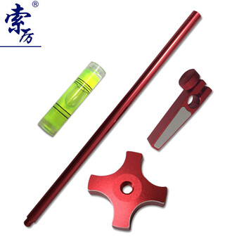 索厉 显卡支架/显卡支撑架/显卡伴侣/显卡千斤顶/底部磁铁固定/任意调整固定段/全铝红色/SL-XK07