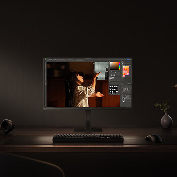 小米Redmi 27英寸4K超清显示器A27U 专业级色准 100%sRGB 10Bit 小米青山护眼 多功能支架显示屏