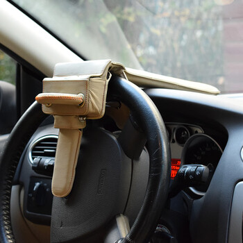 钜甲锁汽车方向盘锁汽车防盗锁小汽车锁具车头锁车把锁汽车锁钜甲方向