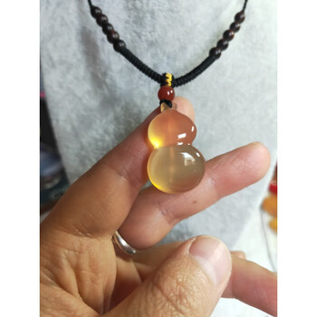 绾慕青鱼石吊坠鱼惊石葫芦手工制作生日本命年礼品新生儿百日礼品