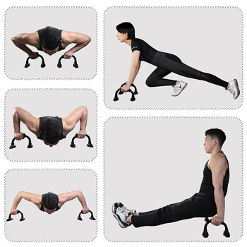 PROIRON普力艾 俯卧撑支架 家用健身工字型多功能加厚钢管 防滑可拆卸