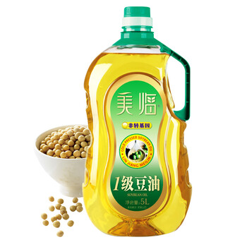 美临食用油一级大豆油非转基因5l