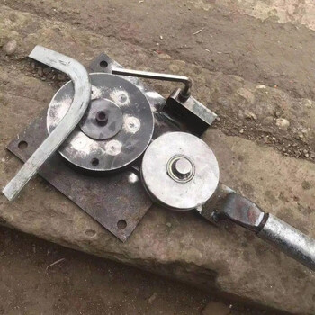 手动扁铁折弯器水平打弯神器40*4镀锌扁条扳弯机扁钢铜铝排弯曲器