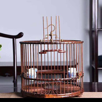 酸枝矮鸟笼摆件35-29cm钩子9.4cm 1.