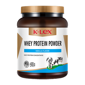 康力士乳清蛋白粉香草味400g原装进口效期至2022年9月1桶装香草味400g