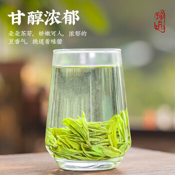 音朗 茶叶绿茶 明前龙井茶豆香耐泡特级2026新茶叶礼盒送长辈领导250g