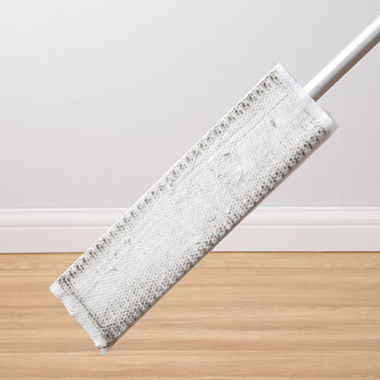 美丽雅静电除尘纸大号38*22cm*30张平板夹布洗脸巾拖把地板干巾吸尘纸