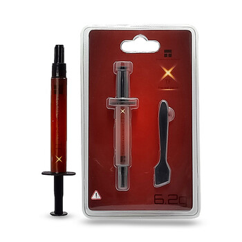 Thermalright(利民) TFX(6.2g)(导热硅脂/ CPU散热膏/ 6.2g装/导热系数14.3/笔记本导热膏) Thermalright(利民) TFX(6.2g)(导热硅脂/ CPU散热膏/ 6.2g装/导热系数14.3/笔记本导热膏)