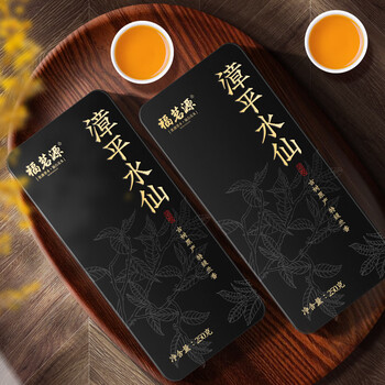福茗源漳平水仙乌龙茶500g 特级老枞水仙开园头采新茶高端茶叶礼盒送人