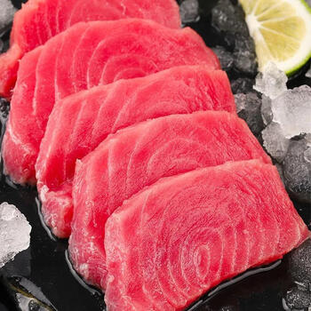 金枪鱼新鲜刺身大目金枪鱼中段寿司料理生鱼片日料深海海鲜速冻肉