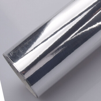 车贴哑光电光银冰膜太空铝银色贴纸汽车拉丝银贴膜碳纤维 镜面电镀银