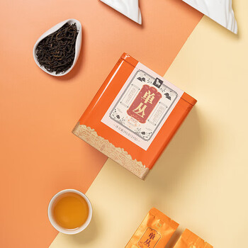 八马茶业单丛鸭屎香乌龙茶茶叶 单丛乌龙茶 鸭屎香礼罐装192g独立小包装